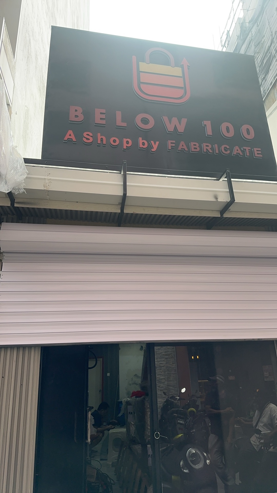 Shutter halfwaydown